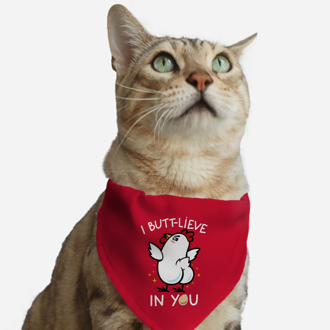 I Butt-lieve In You-Cat-Adjustable-Pet Collar-Boggs Nicolas