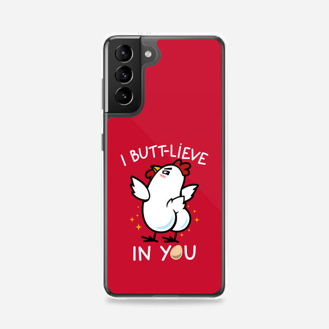 I Butt-lieve In You-Samsung-Snap-Phone Case-Boggs Nicolas