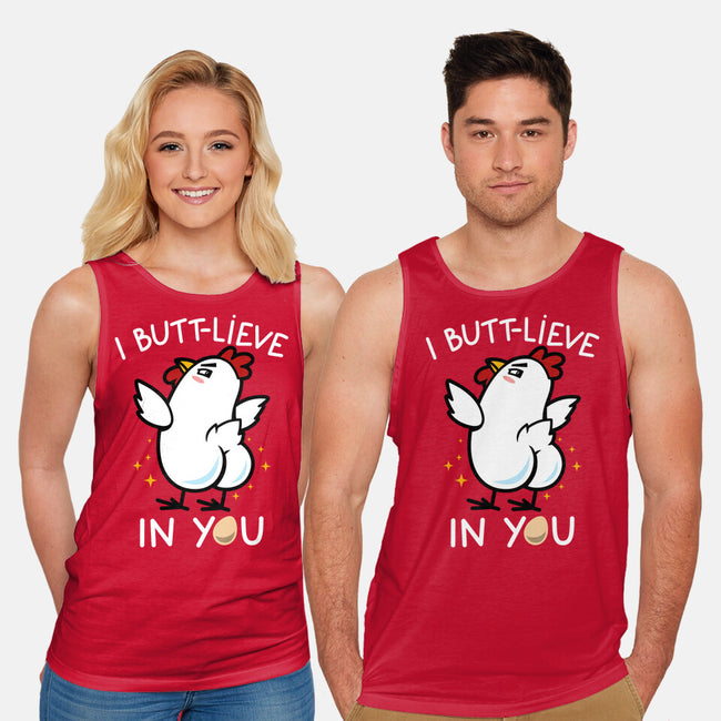 I Butt-lieve In You-Unisex-Basic-Tank-Boggs Nicolas