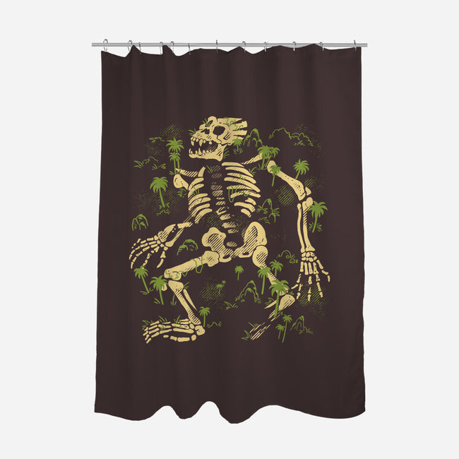 Primate Titan Fossils-None-Polyester-Shower Curtain-estudiofitas