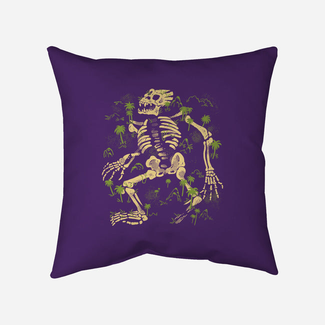 Primate Titan Fossils-None-Non-Removable Cover w Insert-Throw Pillow-estudiofitas