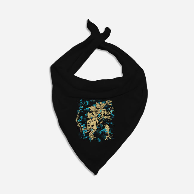 Kaiju Fossils-Dog-Bandana-Pet Collar-estudiofitas