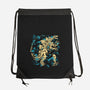 Kaiju Fossils-None-Drawstring-Bag-estudiofitas