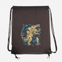 Kaiju Fossils-None-Drawstring-Bag-estudiofitas