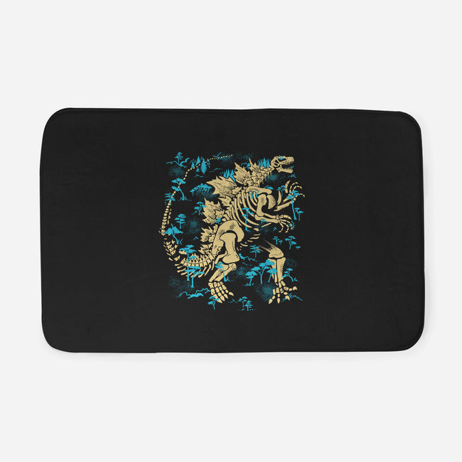 Kaiju Fossils-None-Memory Foam-Bath Mat-estudiofitas