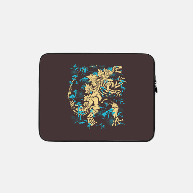 Kaiju Fossils-None-Zippered-Laptop Sleeve-estudiofitas