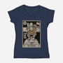 The Master Tarot-Womens-V-Neck-Tee-Hafaell