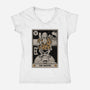 The Master Tarot-Womens-V-Neck-Tee-Hafaell