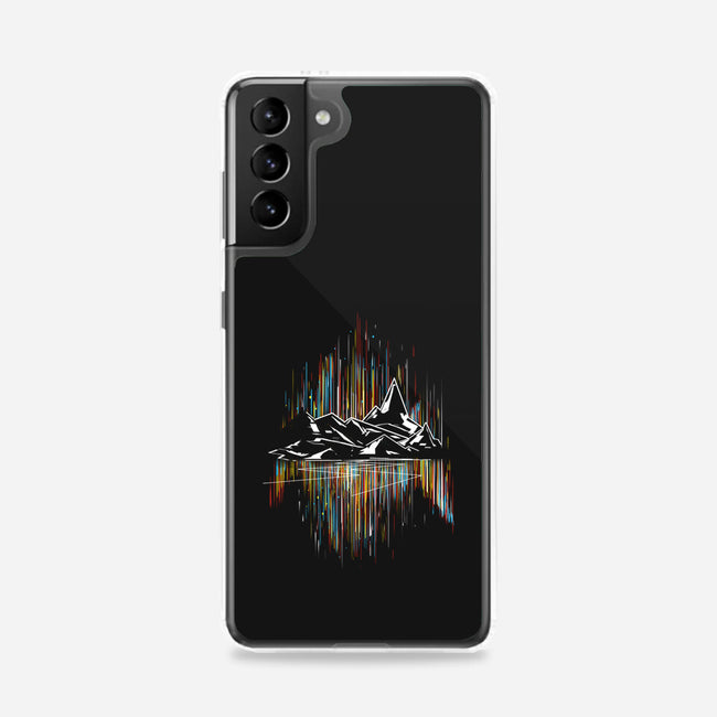 Borealis Road-Samsung-Snap-Phone Case-kharmazero