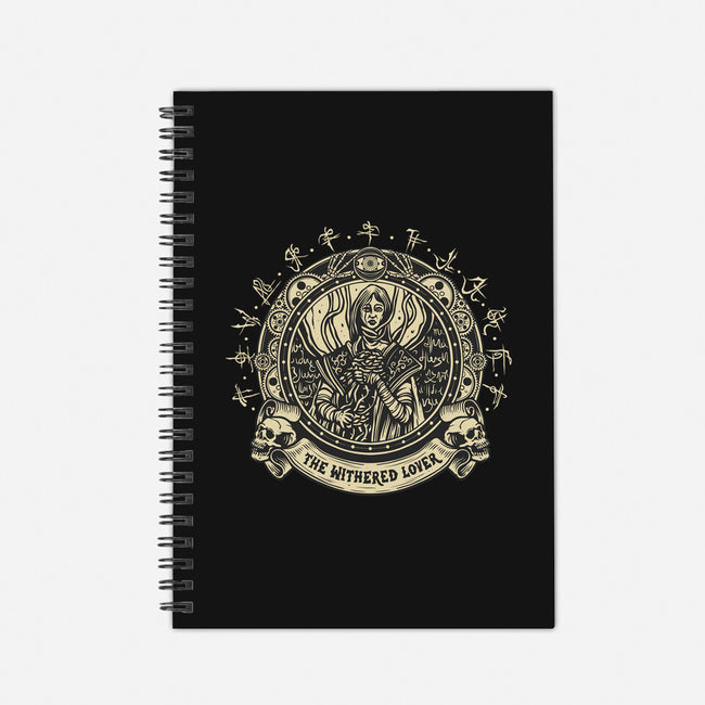 The Withered Lover-None-Dot Grid-Notebook-gorillafamstudio