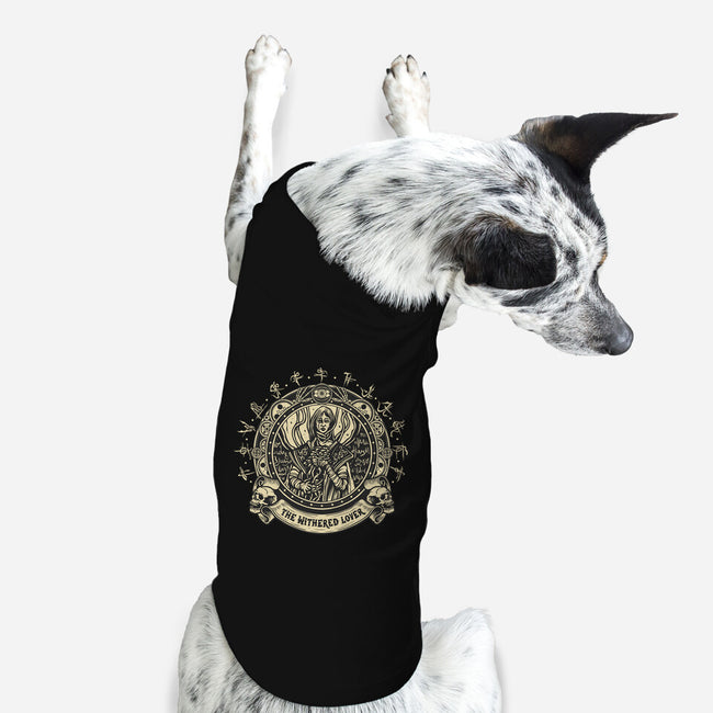 The Withered Lover-Dog-Basic-Pet Tank-gorillafamstudio