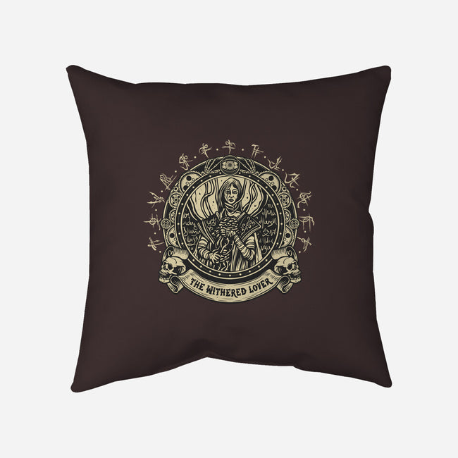 The Withered Lover-None-Removable Cover w Insert-Throw Pillow-gorillafamstudio