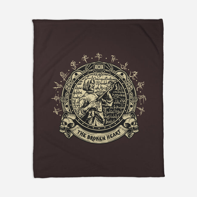 The Broken Heart-None-Fleece-Blanket-gorillafamstudio