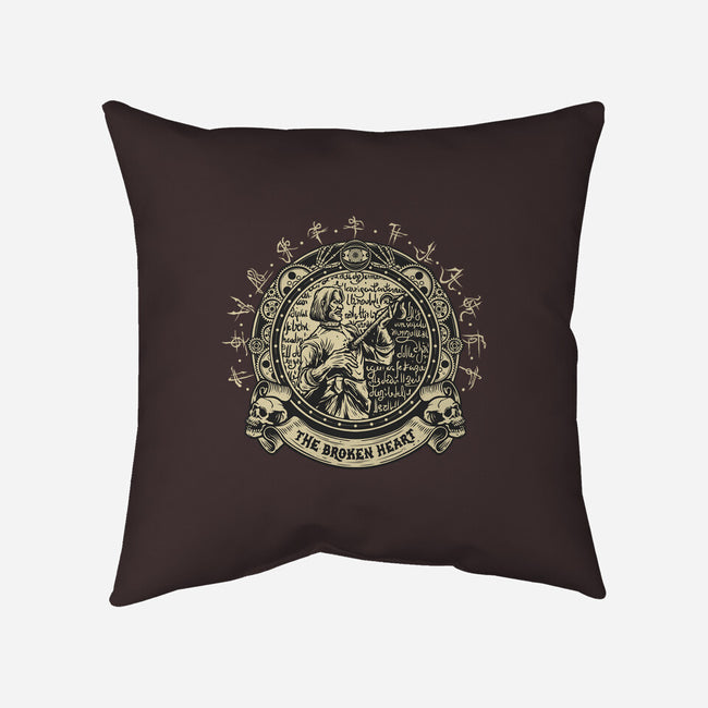 The Broken Heart-None-Non-Removable Cover w Insert-Throw Pillow-gorillafamstudio