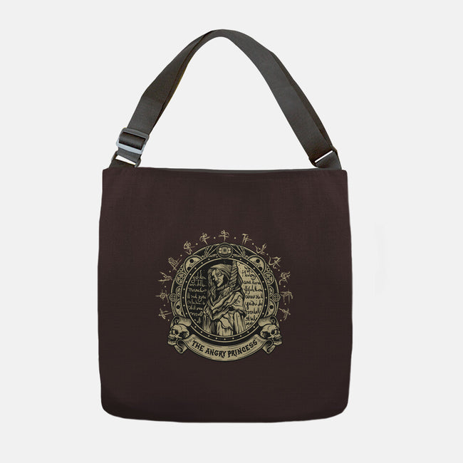 The Angry Princess-None-Adjustable Tote-Bag-gorillafamstudio