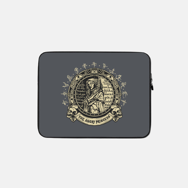 The Angry Princess-None-Zippered-Laptop Sleeve-gorillafamstudio