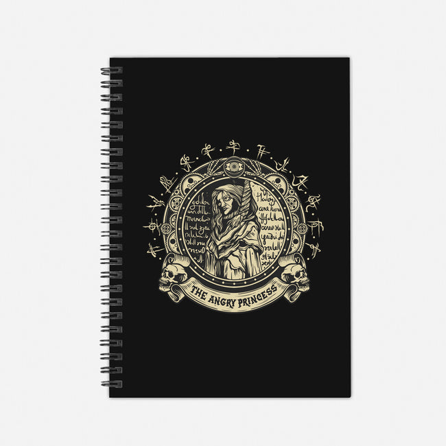 The Angry Princess-None-Dot Grid-Notebook-gorillafamstudio