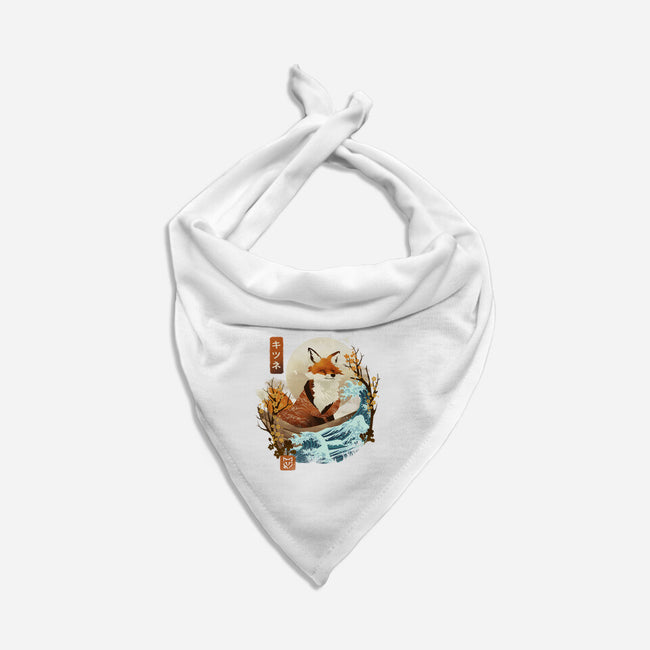 The Great Wave Fox-Cat-Bandana-Pet Collar-dandingeroz