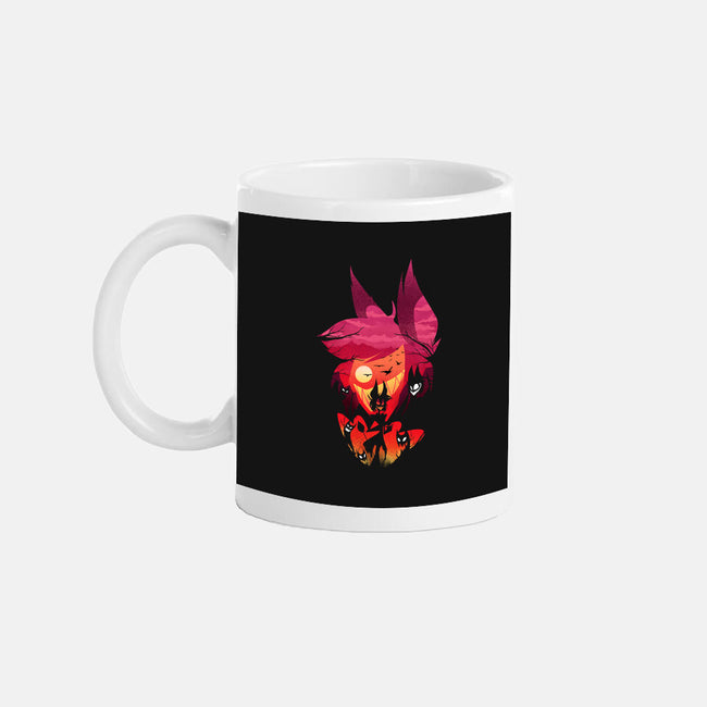 Alastor Sunset-None-Mug-Drinkware-dandingeroz