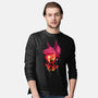 Alastor Sunset-Mens-Long Sleeved-Tee-dandingeroz