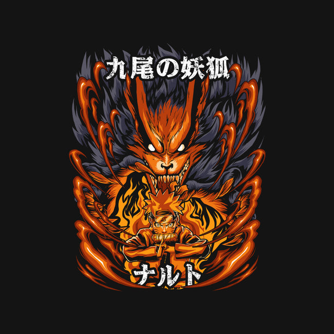 The Ninja Of The Nine Tails-Youth-Crew Neck-Sweatshirt-Diego Oliver