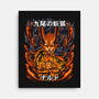 The Ninja Of The Nine Tails-None-Stretched-Canvas-Diego Oliver