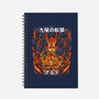 The Ninja Of The Nine Tails-None-Dot Grid-Notebook-Diego Oliver