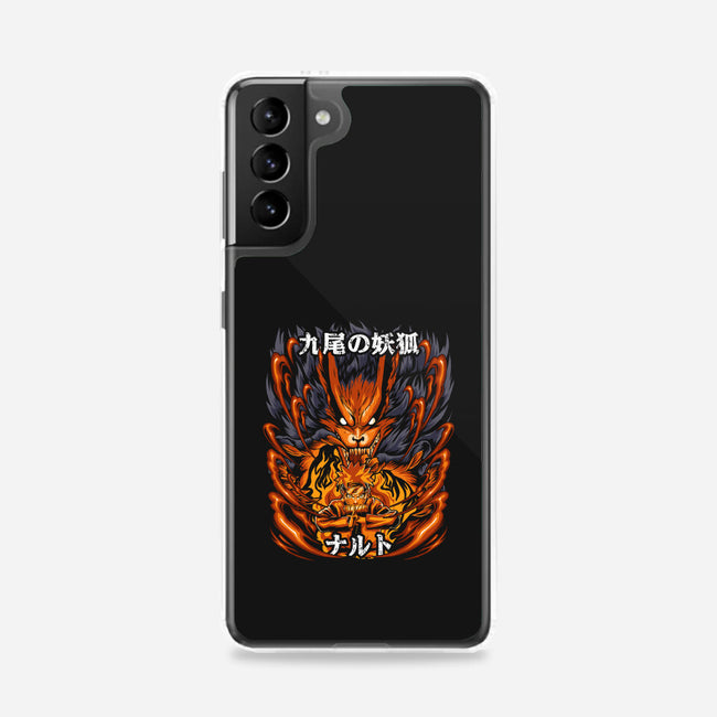 The Ninja Of The Nine Tails-Samsung-Snap-Phone Case-Diego Oliver