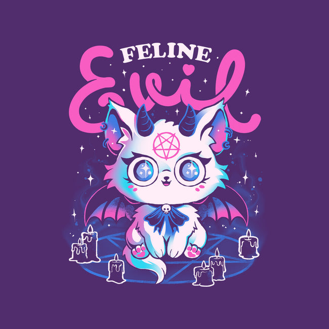 Feline Evil-None-Drawstring-Bag-eduely