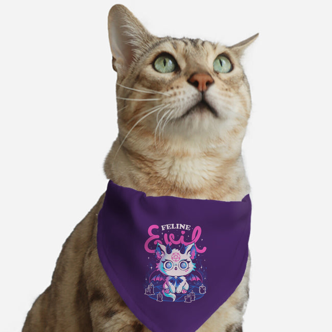 Feline Evil-Cat-Adjustable-Pet Collar-eduely