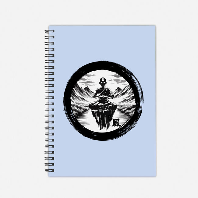 The Air Nomads Sumi-e-None-Dot Grid-Notebook-DrMonekers