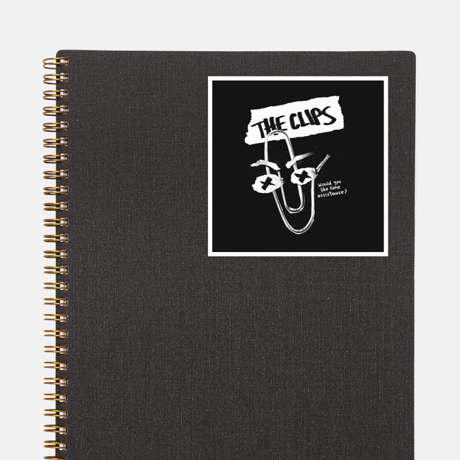 The Clips-None-Glossy-Sticker-Aarons Art Room