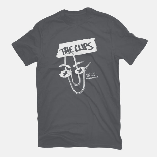 The Clips-Womens-Fitted-Tee-Aarons Art Room