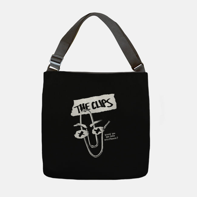 The Clips-None-Adjustable Tote-Bag-Aarons Art Room