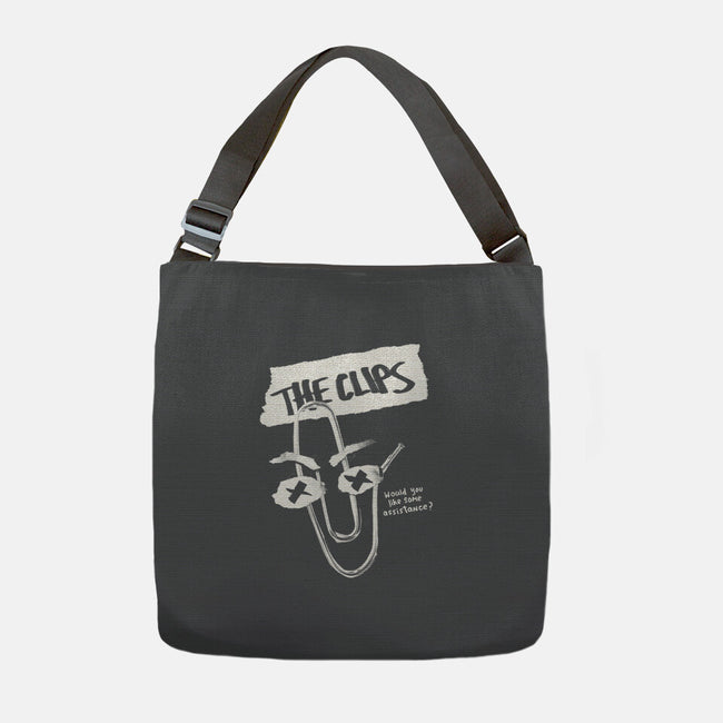 The Clips-None-Adjustable Tote-Bag-Aarons Art Room