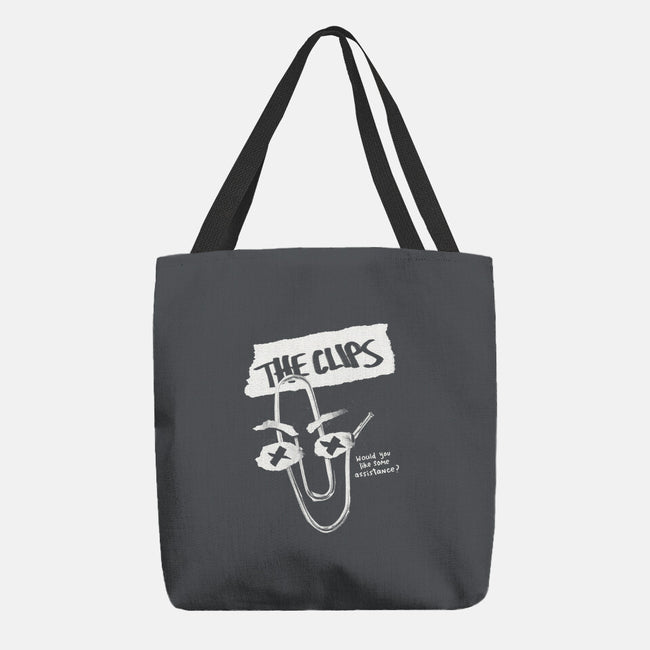 The Clips-None-Basic Tote-Bag-Aarons Art Room