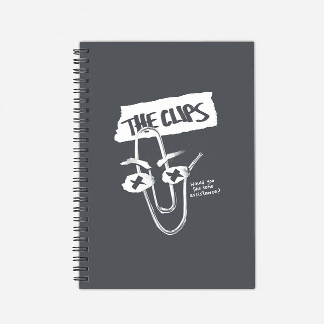 The Clips-None-Dot Grid-Notebook-Aarons Art Room