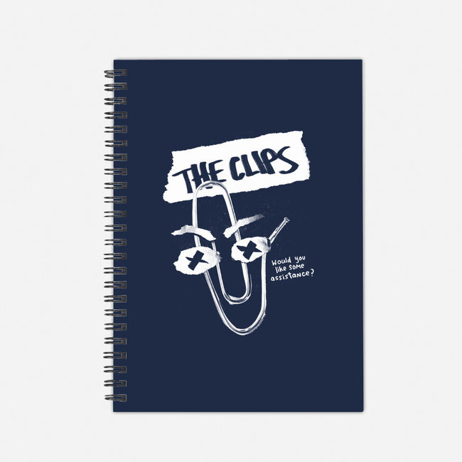 The Clips-None-Dot Grid-Notebook-Aarons Art Room