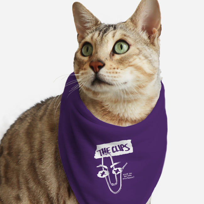 The Clips-Cat-Bandana-Pet Collar-Aarons Art Room