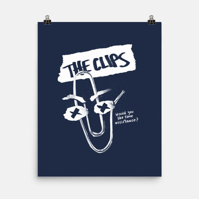 The Clips-None-Matte-Poster-Aarons Art Room