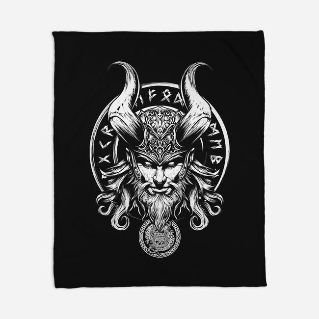 God Of Mischief And Trickery-None-Fleece-Blanket-DrMonekers