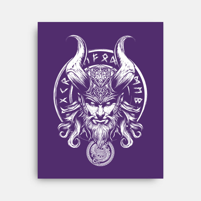God Of Mischief And Trickery-None-Stretched-Canvas-DrMonekers