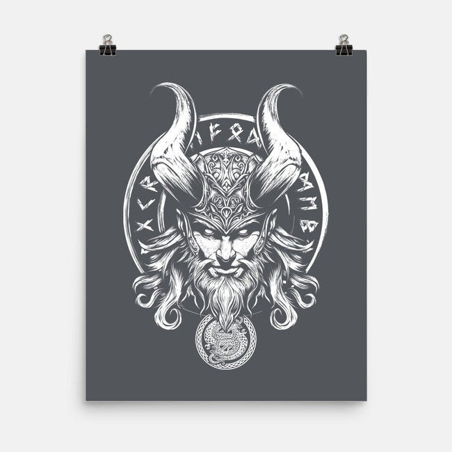 God Of Mischief And Trickery-None-Matte-Poster-DrMonekers