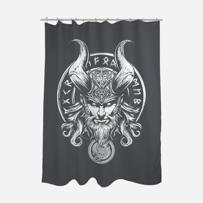 God Of Mischief And Trickery-None-Polyester-Shower Curtain-DrMonekers