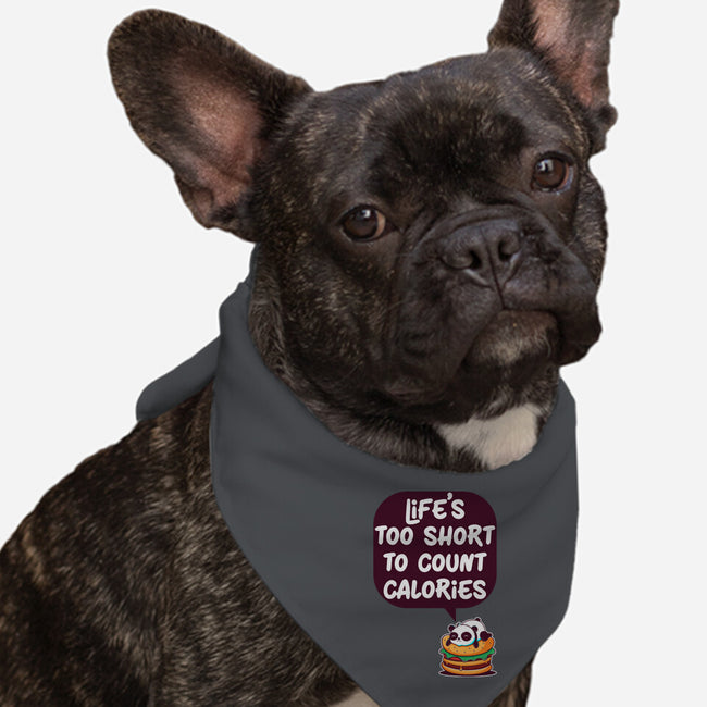 Life's Too Short-Dog-Bandana-Pet Collar-Jelly89