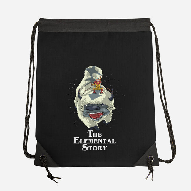 The Elemental Story-None-Drawstring-Bag-zascanauta