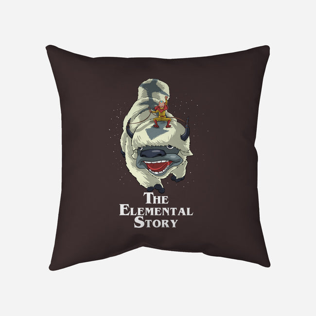 The Elemental Story-None-Non-Removable Cover w Insert-Throw Pillow-zascanauta