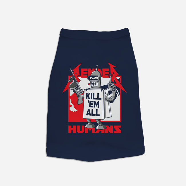 Kill Em All-Dog-Basic-Pet Tank-Xentee