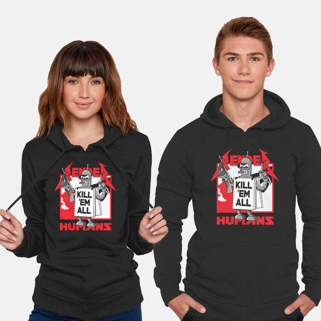 Kill Em All-Unisex-Pullover-Sweatshirt-Xentee