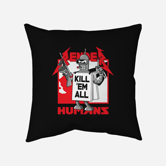 Kill Em All-None-Removable Cover w Insert-Throw Pillow-Xentee